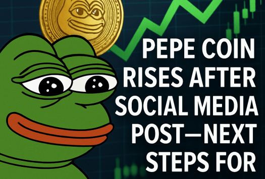 Pepe Coin Rises After Social Media Post—Next Steps for Investors? image