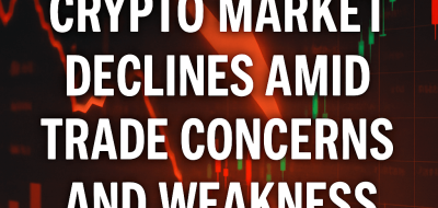 Crypto Market Declines Amid Trade Concerns and Weakness image