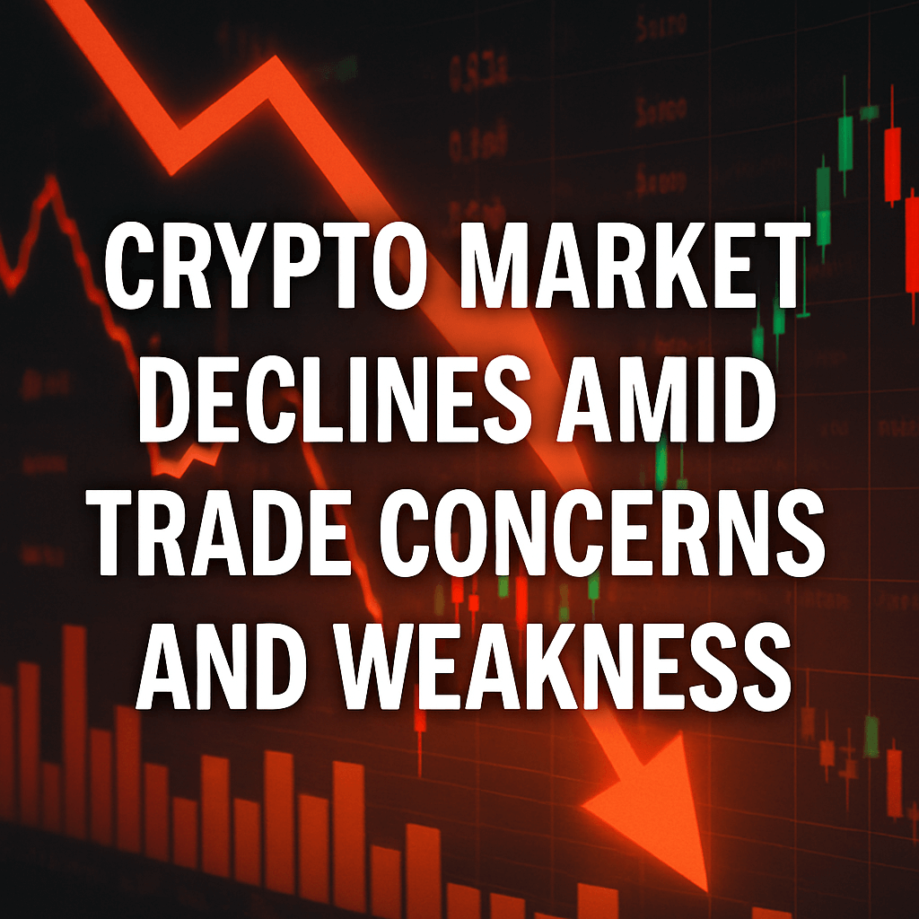Crypto Market Declines Amid Trade Concerns and Weakness image