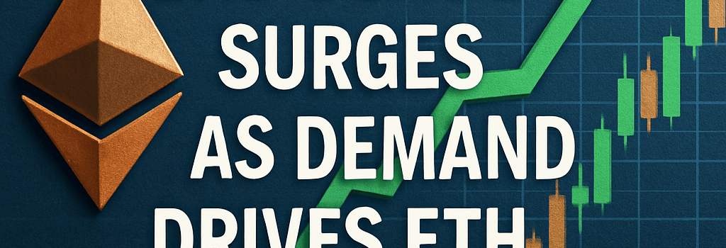Ethereum Gas Usage Surges as Demand Drives ETH Growth image