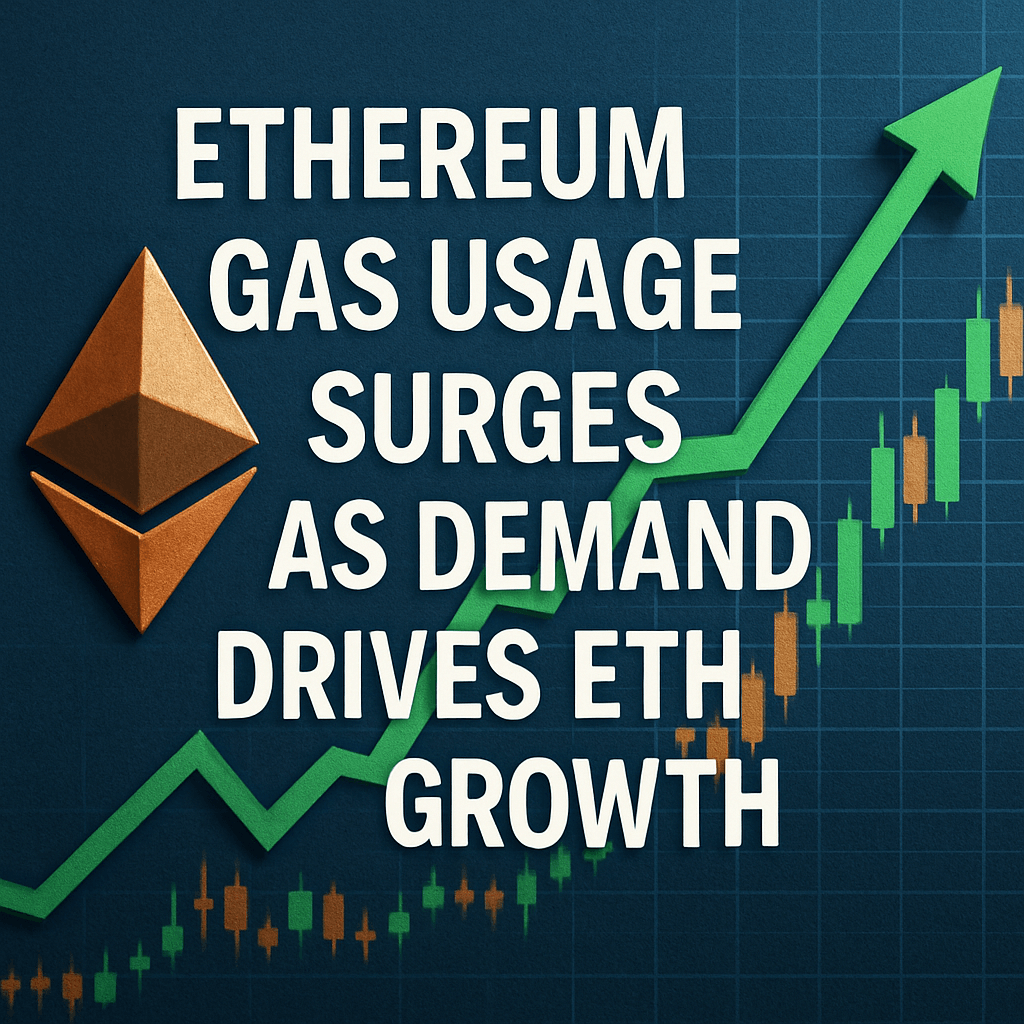 Ethereum Gas Usage Surges as Demand Drives ETH Growth image