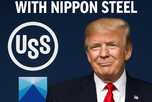 Trump Celebrates U.S. Steel Partnership with Nippon Steel image