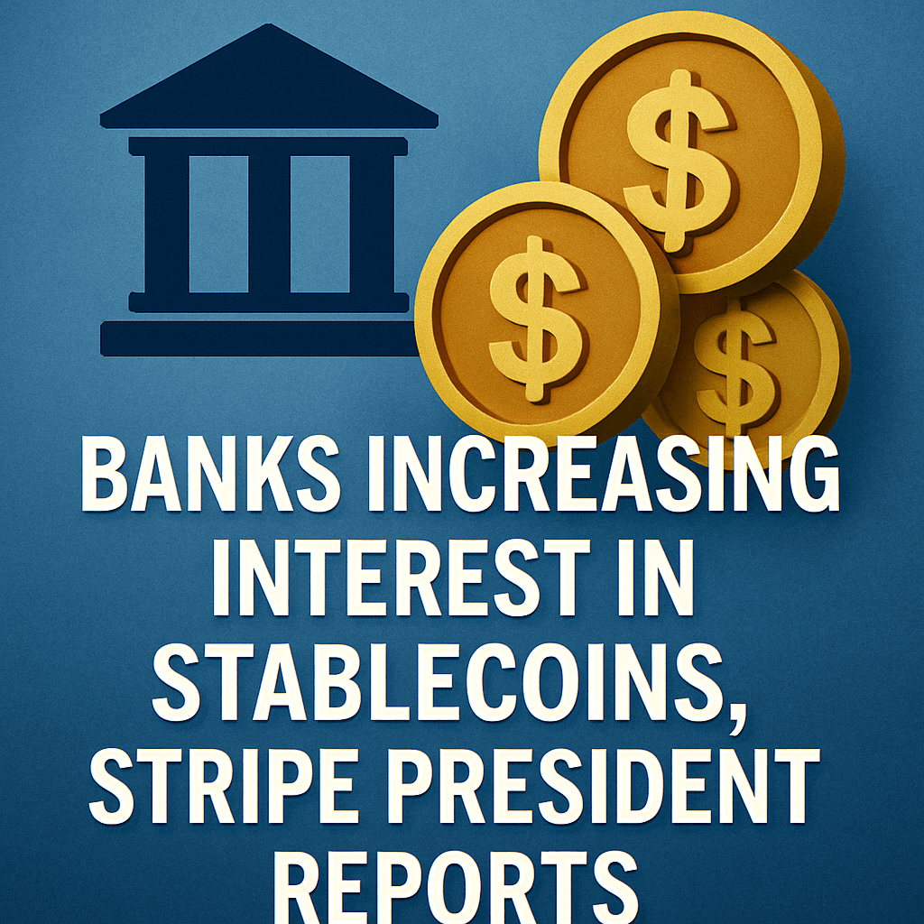 Banks Increasing Interest in Stablecoins, Stripe President Reports image