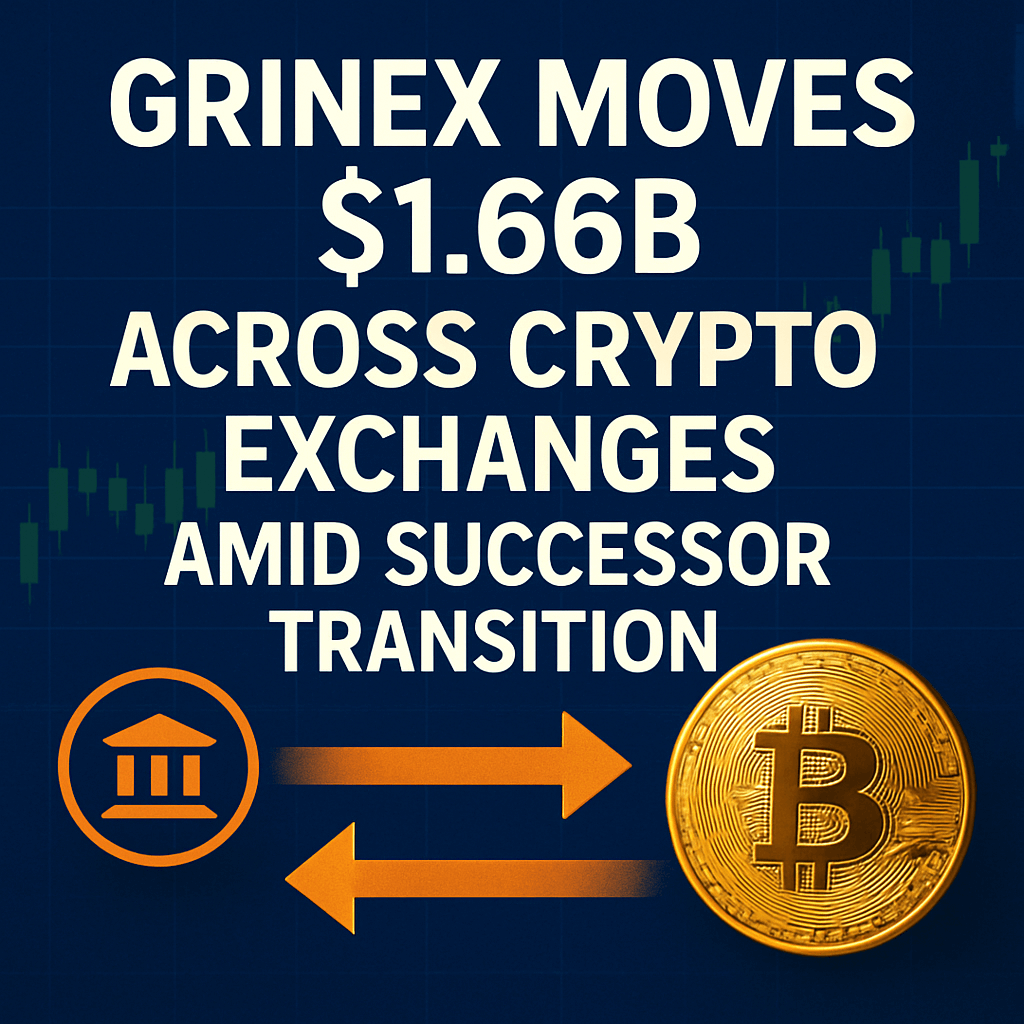 Grinex Moves $1.66B Across Crypto Exchanges Amid Successor Transition image