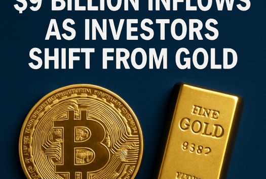 Bitcoin ETFs See $9 Billion Inflows as Investors Shift from Gold image