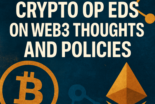 The Impact of Crypto Op-Eds on Web3 Thoughts and Policies image