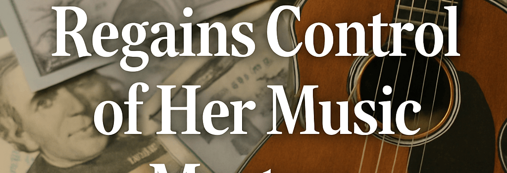 Famous songer Regains Control of Her Music Masters image