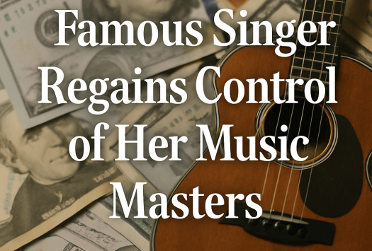 Famous songer Regains Control of Her Music Masters image