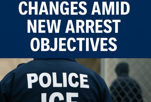 ICE Leadership Changes Amid New Arrest Objectives image