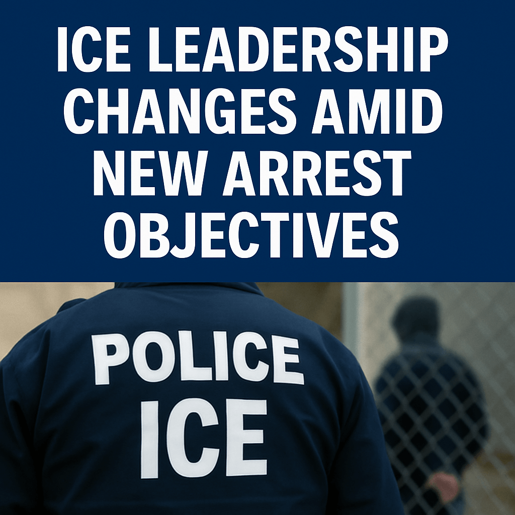 ICE Leadership Changes Amid New Arrest Objectives image