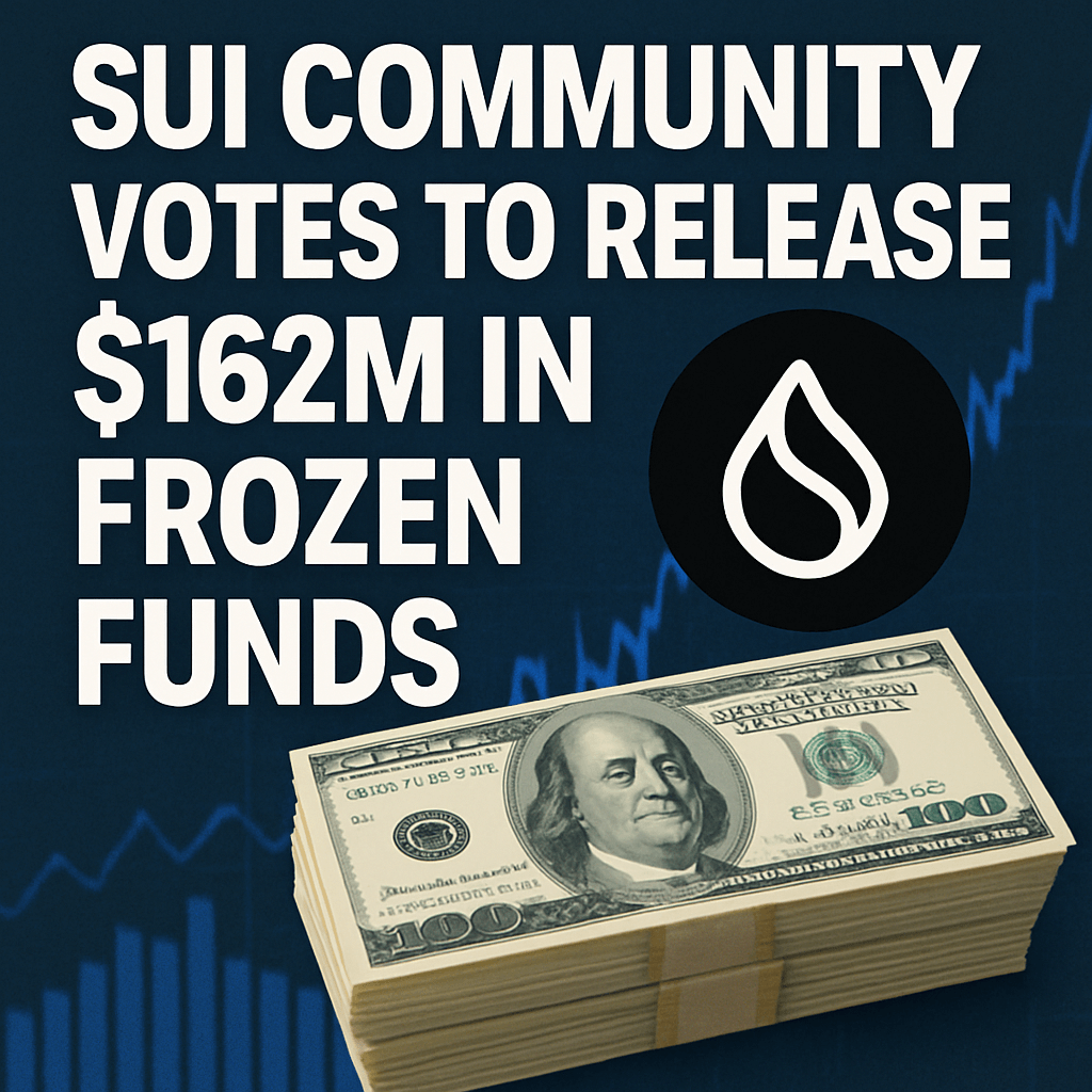 Sui Community Votes to Release $162M in Frozen Funds image