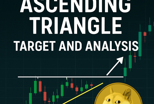 Dogecoin Ascending Triangle: Target and Analysis image