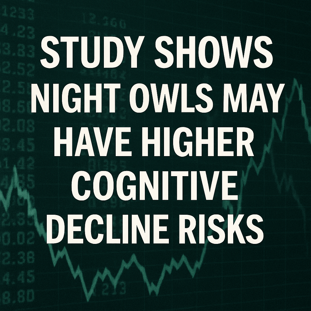 Study Shows Night Owls May Have Higher Cognitive Decline Risks image