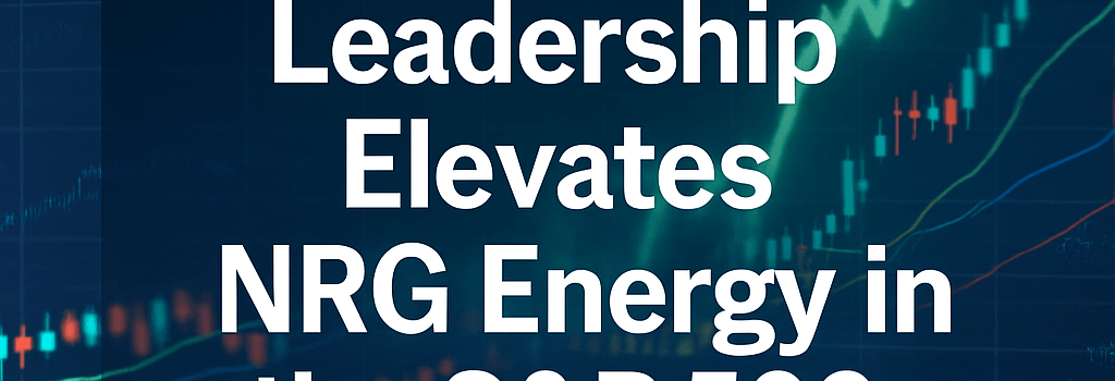 Larry Coben’s Leadership Elevates NRG Energy in the S&P 500 image
