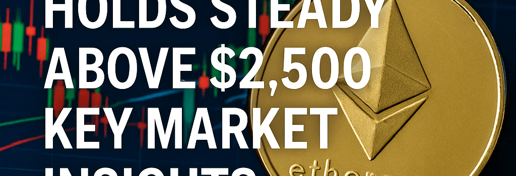 Ethereum Holds Steady Above $2,500: Key Market Insights image