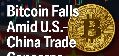 Bitcoin Falls Amid U.S.-China Trade Concerns image