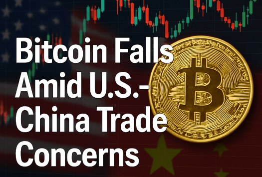 Bitcoin Falls Amid U.S.-China Trade Concerns image