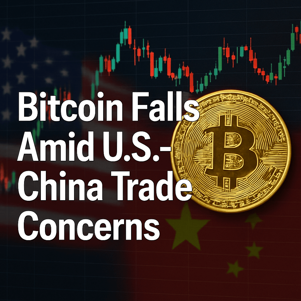 Bitcoin Falls Amid U.S.-China Trade Concerns image