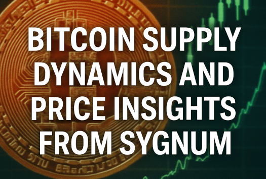 Bitcoin Supply Dynamics and Price Insights from Sygnum image