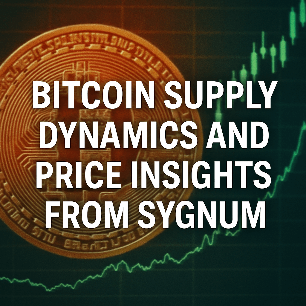 Bitcoin Supply Dynamics and Price Insights from Sygnum image