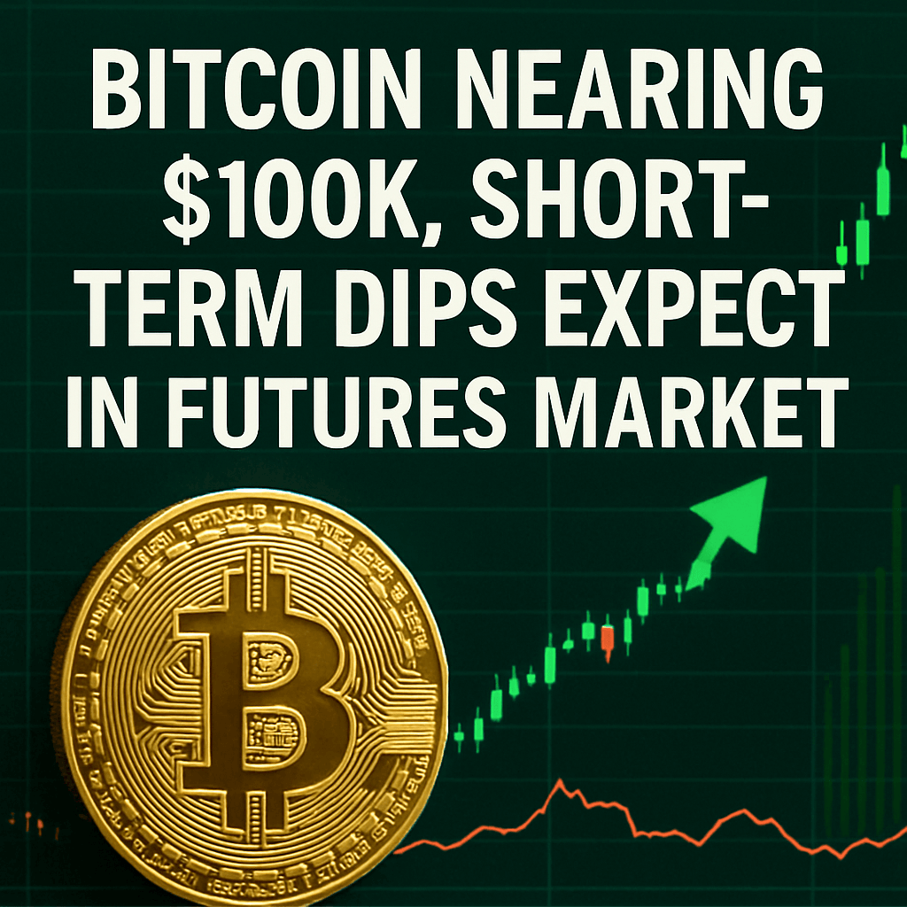 Bitcoin Nearing $100K, Short-Term Dips Expected in Futures Market image