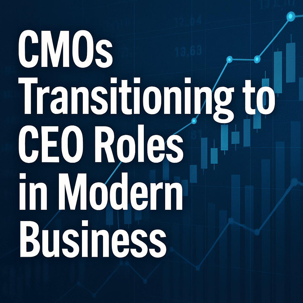CMOs Transitioning to CEO Roles in Modern Business image