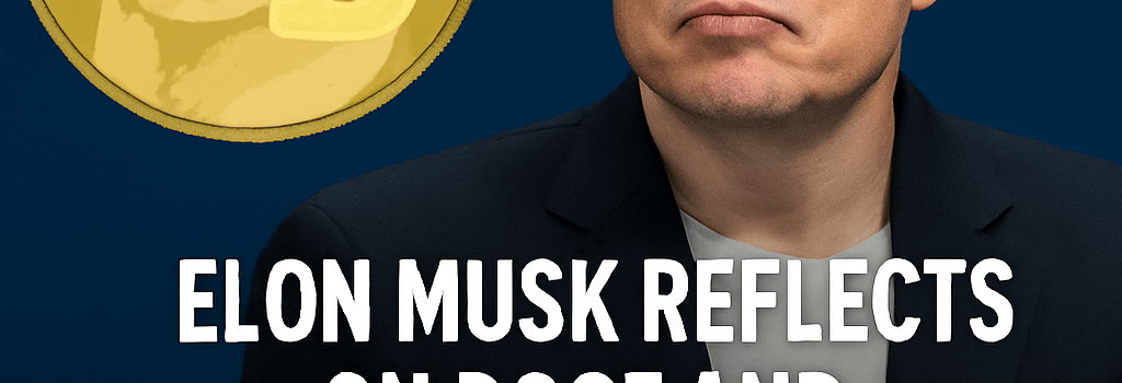 Elon Musk Reflects on DOGE and Government Efficiency Challenges image