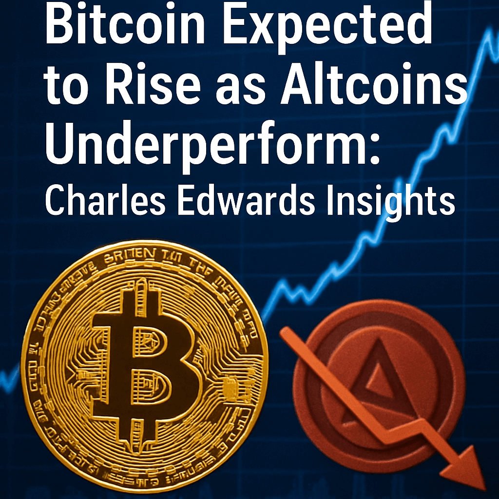 Bitcoin Expected to Rise as Altcoins Underperform: Charles Edwards Insights image