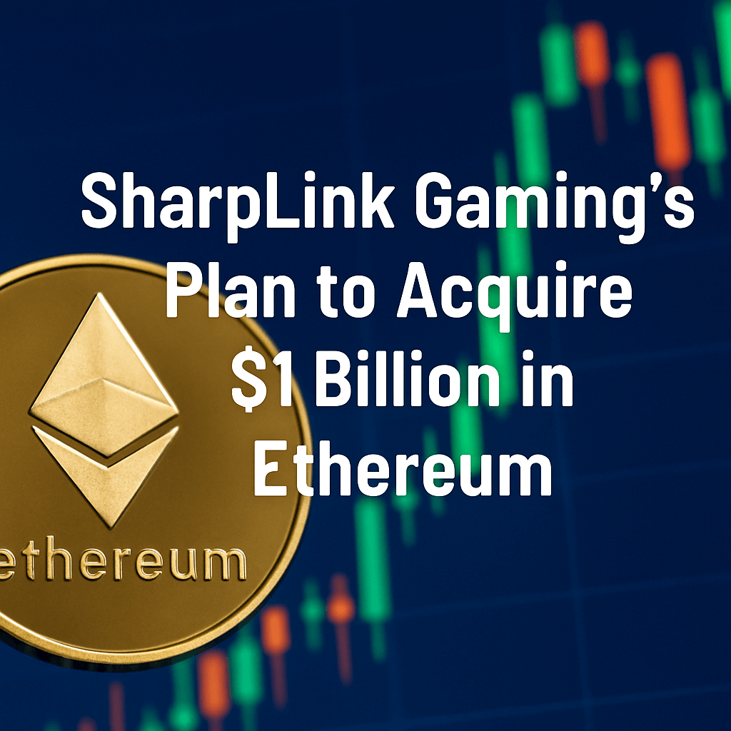 SharpLink Gaming’s Plan to Acquire $1 Billion in Ethereum image