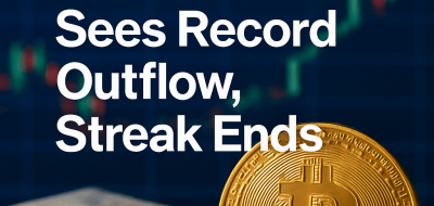 BlackRock’s Bitcoin ETF Sees Record Outflow, Streak Ends image