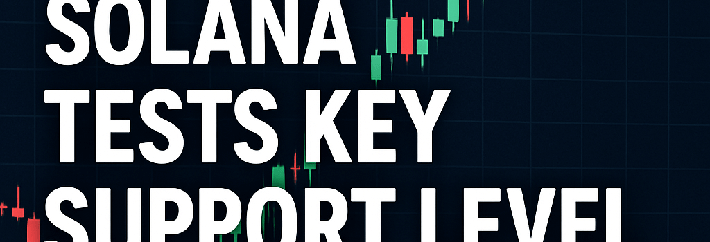 Solana Tests Key Support Level – Can the $200 Rally Last? image