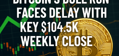 Bitcoin’s Bull Run Faces Delay with Key $104.5K Weekly Close image