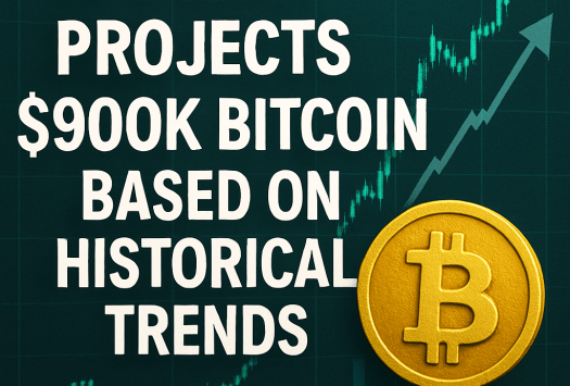 Analyst Projects $900K Bitcoin Based on Historical Trends image