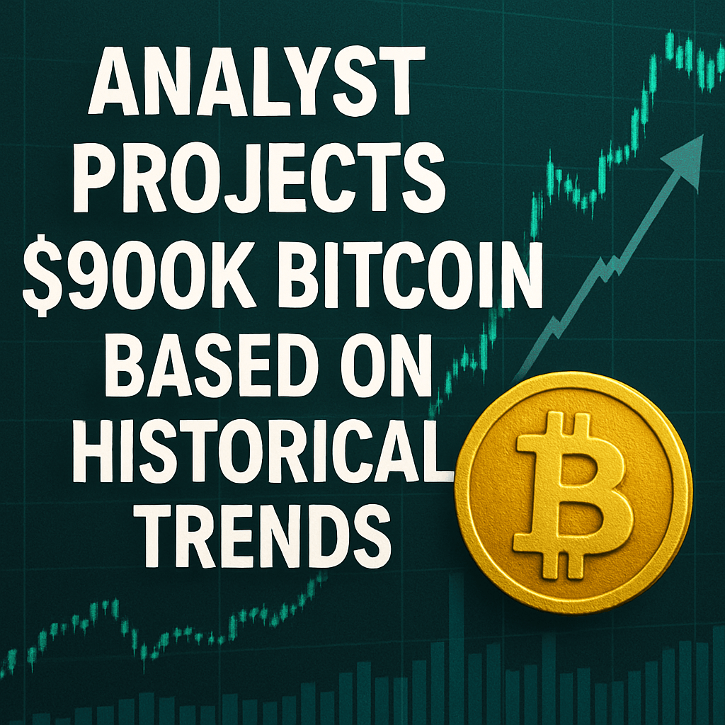 Analyst Projects $900K Bitcoin Based on Historical Trends image