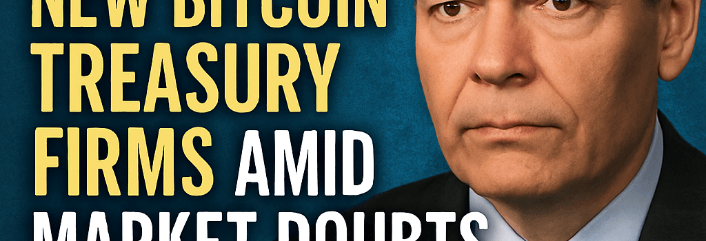 Max Keiser Evaluates New Bitcoin Treasury Firms Amid Market Doubts image