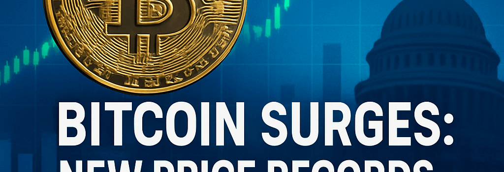 Bitcoin Surges: New Price Records and Legislative Updates in May image
