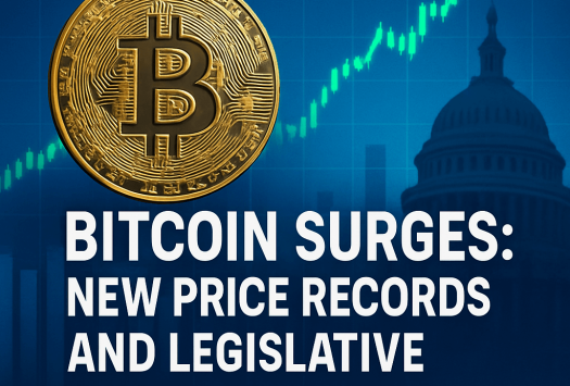 Bitcoin Surges: New Price Records and Legislative Updates in May image