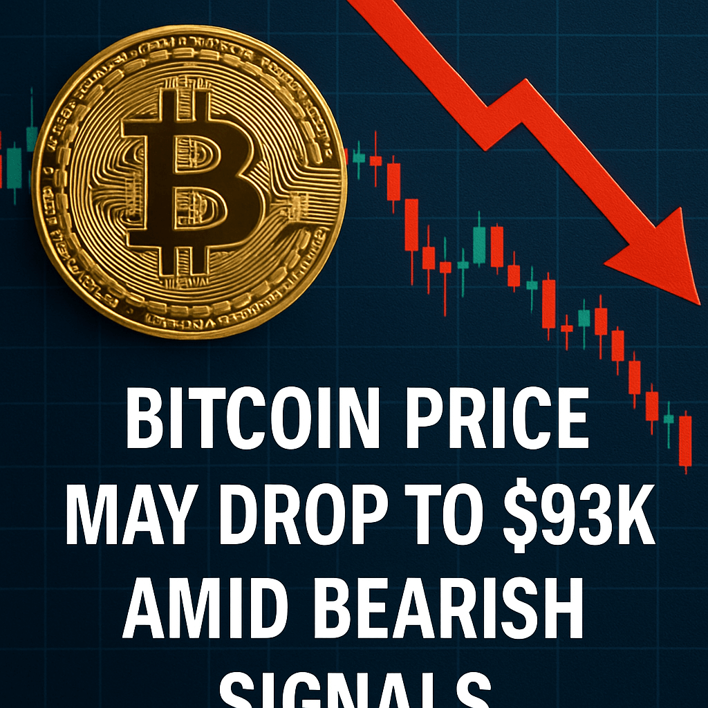 Bitcoin Price May Drop to $93K Amid Bearish Signals image