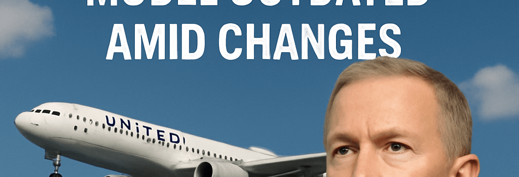 United Airlines CEO Calls Budget Airline Model Outdated Amid Changes image