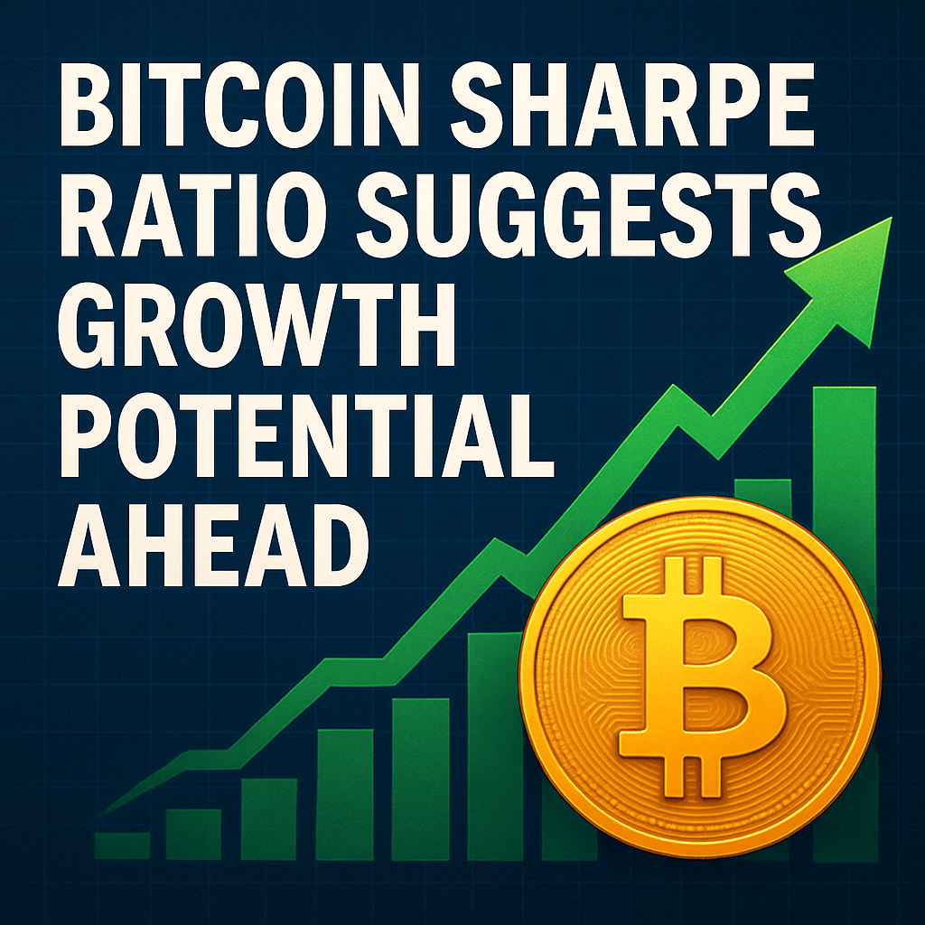 Bitcoin Sharpe Ratio Suggests Growth Potential Ahead image