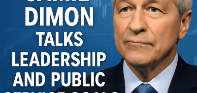 Jamie Dimon Talks Leadership and Public Service Goals image