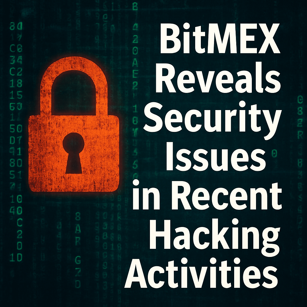BitMEX Reveals Security Issues in Recent Hacking Activities image