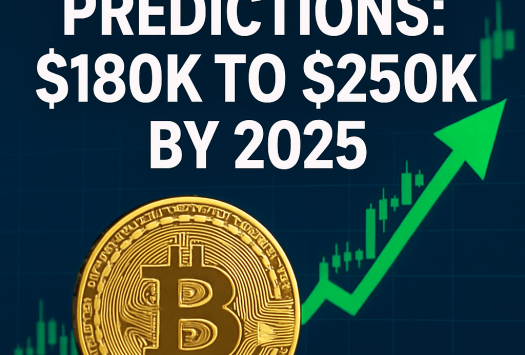 Bitcoin Price Predictions: $180K to $250K by 2025 image