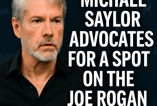 Michael Saylor Advocates for a Spot on The Joe Rogan Experience image