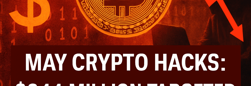 May Crypto Hacks: $244 Million Targeted, Losses Down 40% image