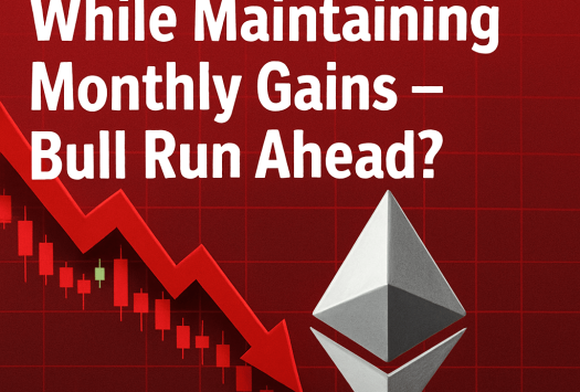 Ethereum Dips 10% While Maintaining Monthly Gains – Bull Run Ahead? image