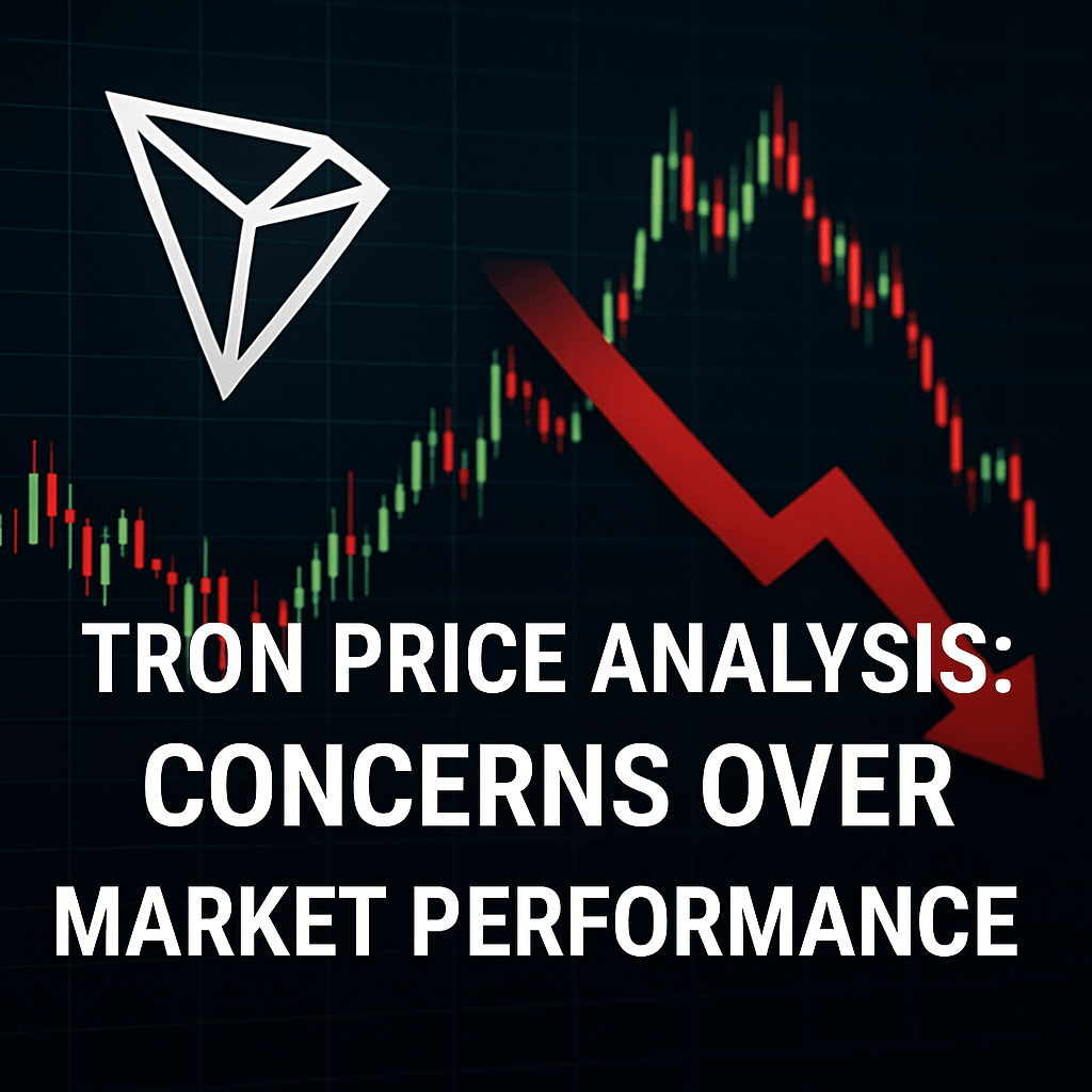 Tron Price Analysis: Concerns Over Market Performance image