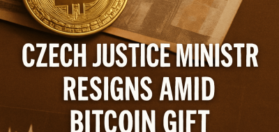 Czech Justice Minister Resigns Amid Bitcoin Gift Controversy image