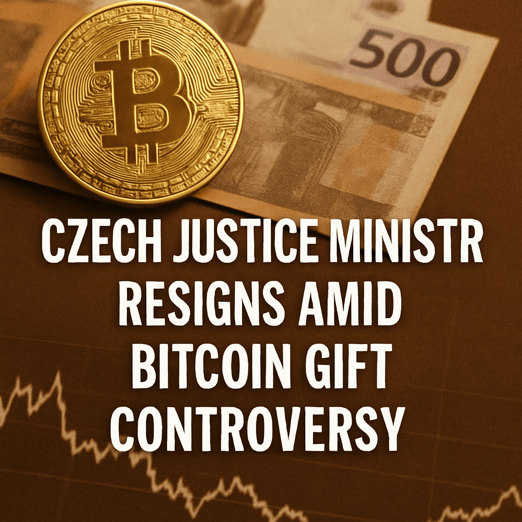 Czech Justice Minister Resigns Amid Bitcoin Gift Controversy image