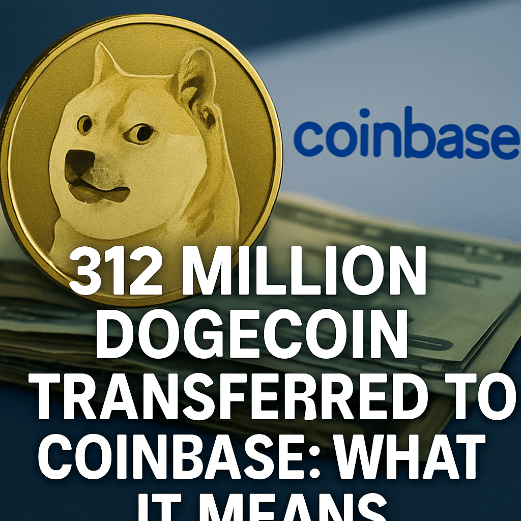 312 Million Dogecoin Transferred to Coinbase: What It Means image